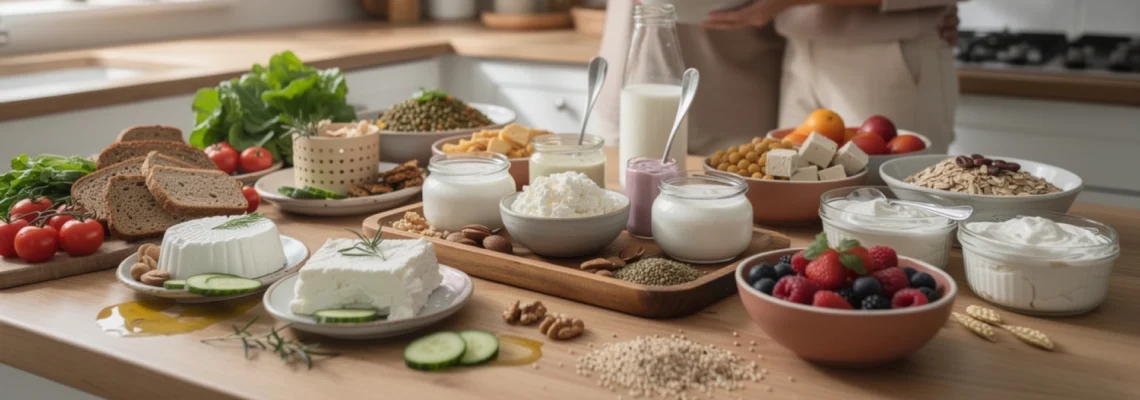 quels-produits-laitiers-frais-integrer-dans-un-menu-vegetarien-equilibre